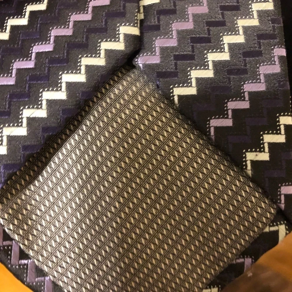 Alexander Julian Paisley Colours Purple Tie